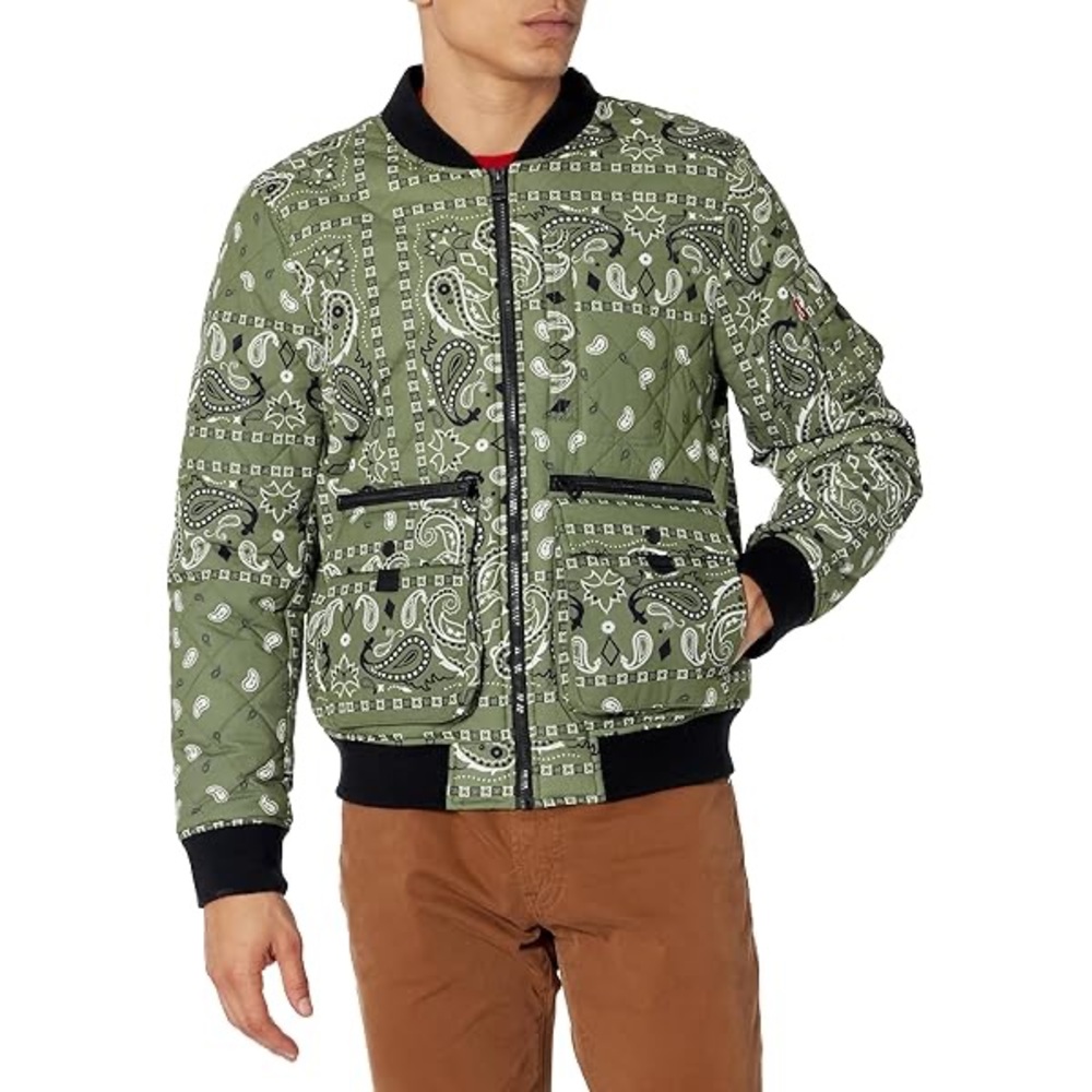 Levi’s Green Paisley Bandana Jacket